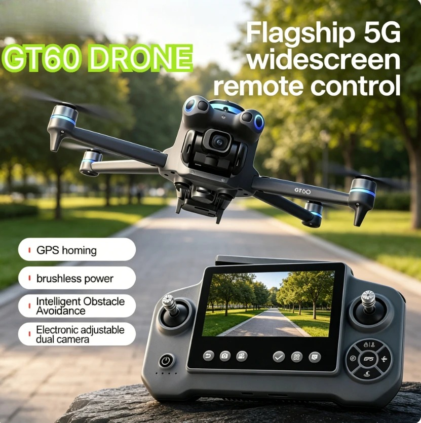 Drone Surveying - طائرة بدون طيار أصلية GT60 GPS