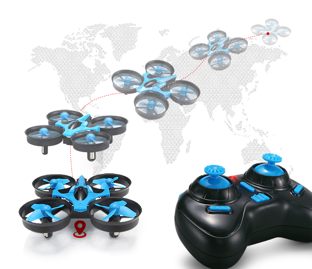 JJRC H36 Mini Rc Drone 4ch 6-A - مراجعة Eachine Drone E010 وسعره